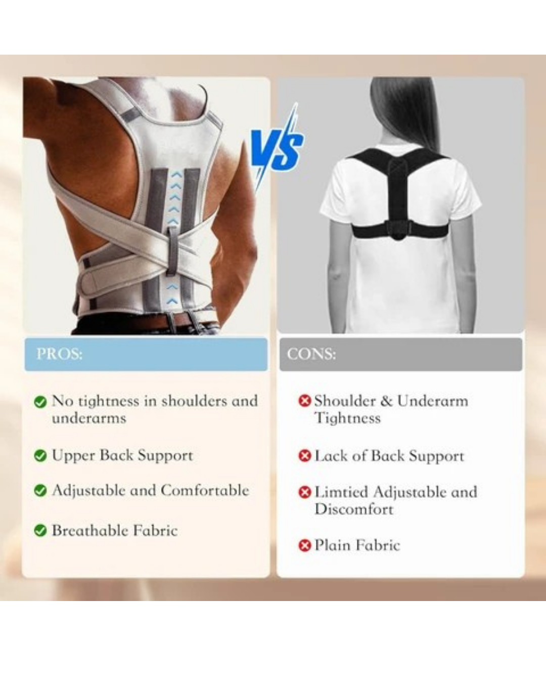 Posture Corrector Belt  Unisex